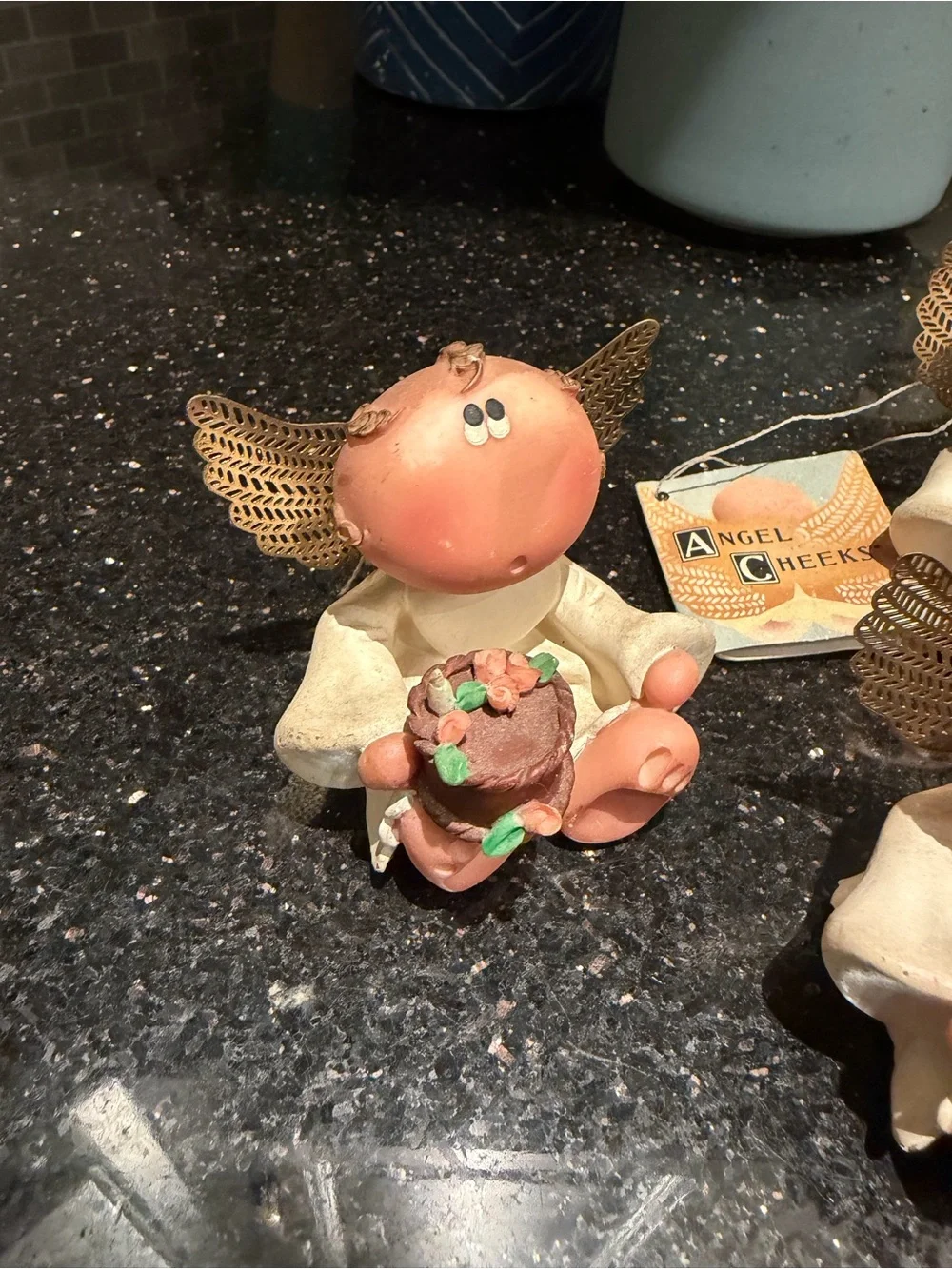 Vintage Lot of 4 Angel Cheeks by Russ